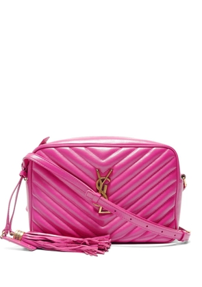 Saint Laurent Pre-Owned 2019 Lou quilted shoulder bag - Pink