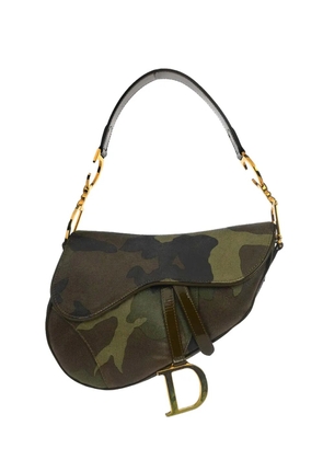Christian Dior Pre-Owned 2000 Saddle shoulder bag - Green