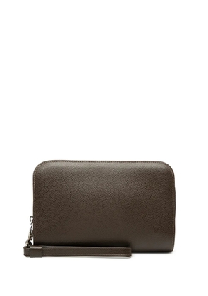 Louis Vuitton Pre-Owned 2012 Taiga Pochette Baikal clutch bag - Brown