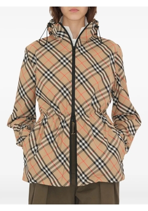 Burberry Check Lightweight jacket - Neutrals