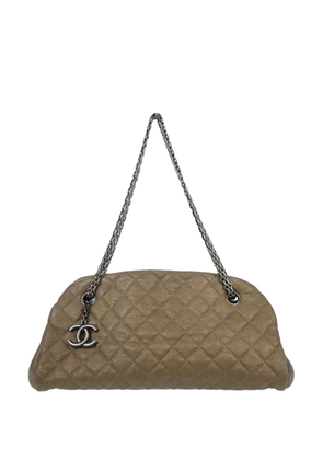 CHANEL Pre-Owned 2010 medium Mademoiselle shoulder bag - Gold