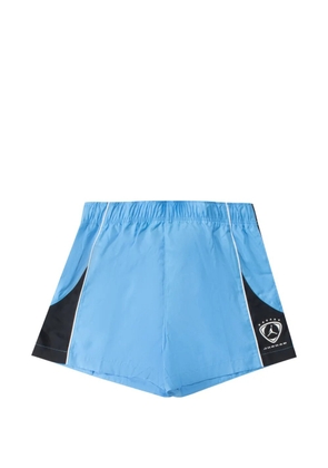 Jordan logo-print shorts - Blue