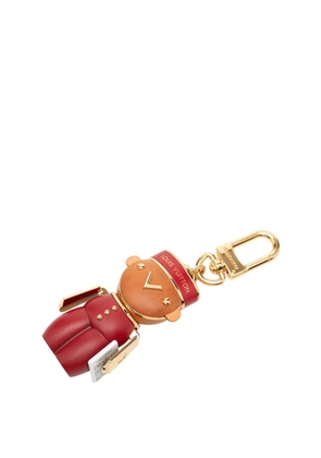 Louis Vuitton Pre-Owned 2021 Wood Gaston Bag Charm key chain - Gold