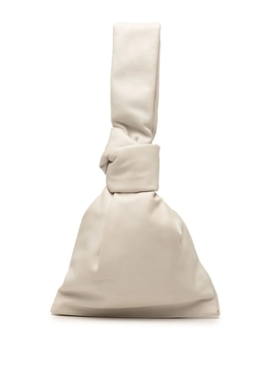 Bottega Veneta Pre-Owned 2012-2026 Mini Calfskin BV Twist Bag handbag - White