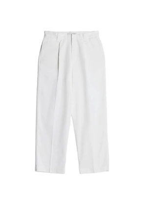 CIARAN CC1 organic-cotton chinos - White