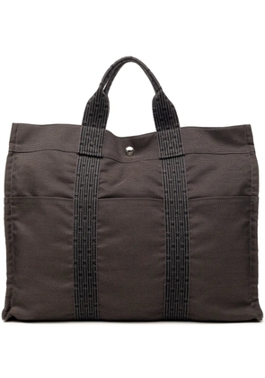 Hermès Pre-Owned 1990-2010 Canvas Herline MM tote bag - Brown