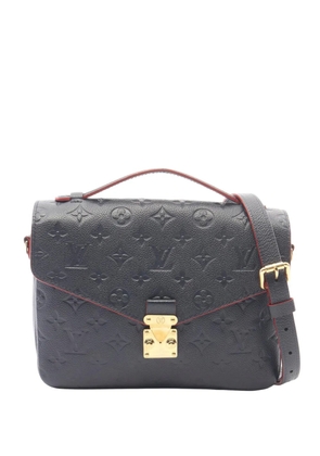 Louis Vuitton Pre-Owned 2018 Monogram Empreinte Pochette Metis satchel - Blue