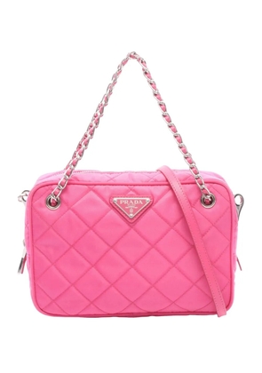 Prada Pre-Owned 2013-2026 Tessuto Quilted satchel - Pink