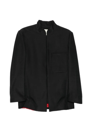 SAMUEL GUÌ YANG mandarin-collar jacket - Black