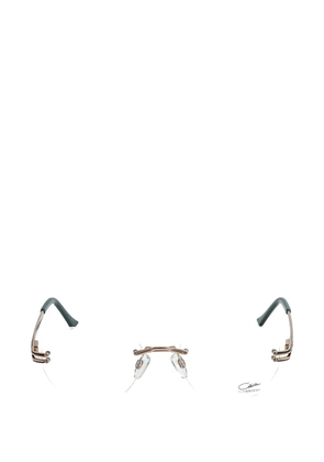 Cazal 4319 rimless geometric-frame glasses - Gold