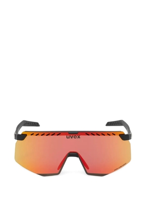 Uvex Pace Stage S CV geometric-frame sunglasses - Black