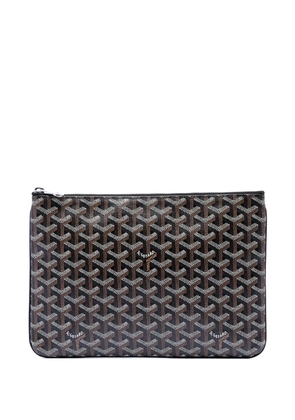 Goyard Pre-Owned 2015 Goyardine Senat MM clutch bag - Black