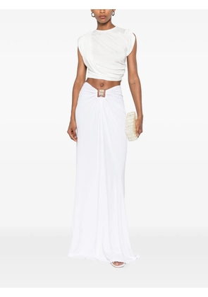 Christopher Esber Verve draped top - White