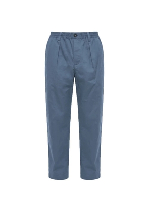 Marni pleated elasticated-waist trousers - Blue