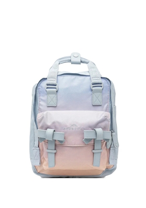 Doughnut Macaroon Mini Sky x Ribbon Series bow-detail backpack - Blue