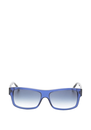 Tommy Hilfiger rectangle-frame gradient sunglasses - Blue