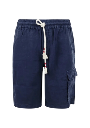 MC2 Saint Barth Marseille cargo shorts - Blue