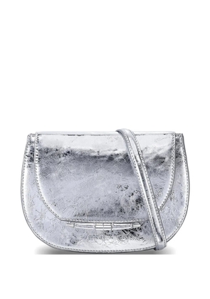 Tyler Ellis mini Jane Saddle cross body bag - Silver
