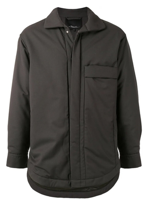 3.1 Phillip Lim Serge wool-blend overshirt jacket - Green