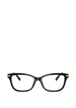 Tiffany & Co Eyewear crystal-embellished square-frame glasses - Black