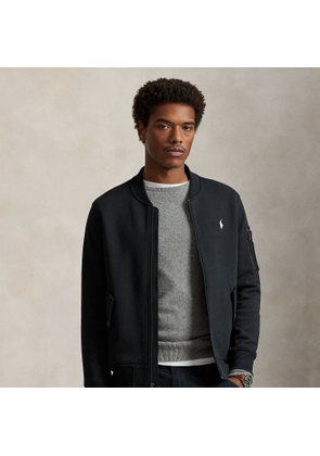 Double-Knit Bomber Jacket
