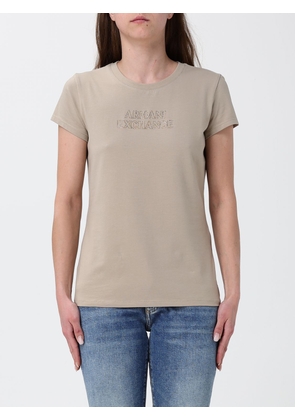 ARMANI EXCHANGE T-Shirt Woman color Sand