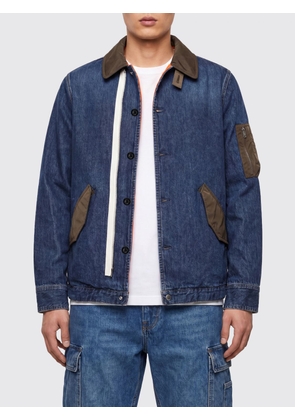 SACAI Blazer Men color Blue