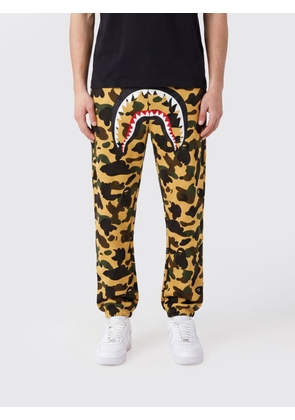 BAPE Pants Men color Yellow