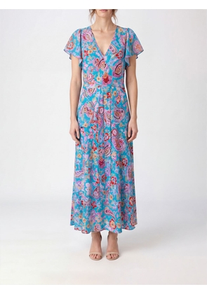 RIXO LONDON Dress Woman color Blue