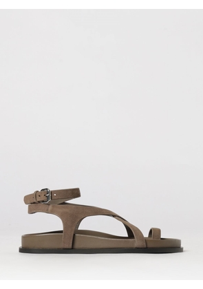 A. EMERY Heeled Sandal Woman color Brown