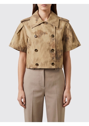 GANNI Jacket Woman color Beige
