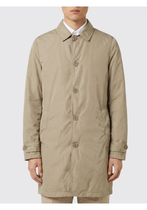 ASPESI Short Technical Fabric Trench Coat with Back Vent