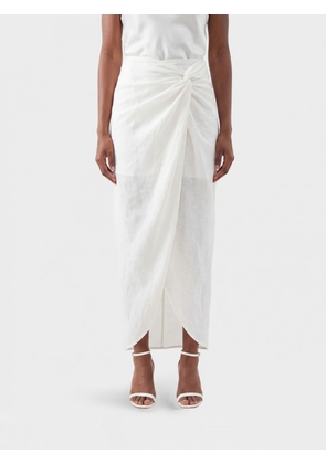 LE KASHA Skirt Woman color White
