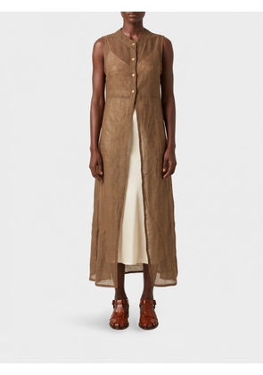 LE KASHA Dress Woman color Sand