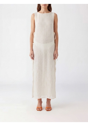 LE KASHA Dress Woman color White