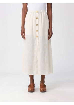 LE KASHA Skirt Woman color White