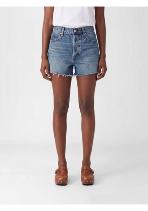 FRAME Shorts Woman color Blue