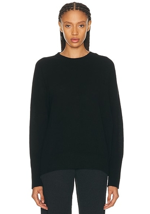 The Row Odelle Top in Black - Brown. Size S (also in XS, M, XL, L).
