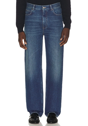 The Row Vanya Jean in Medium Indigo - Blue. Size 36 (also in 32, 30, 34).