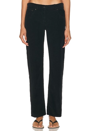 The Row Fima Corduroy Pant in Black - Black. Size 28 (also in 26, 24, 25, 27, 30, 31, 32).