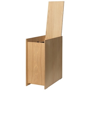Ferm Living Sama Wooden Bin in Oak - Tan. Size all.