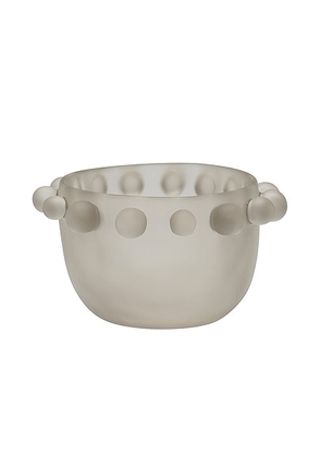 Tina Frey Designs Bubble Medium Deep Bowl in Fog - Grey. Size all.