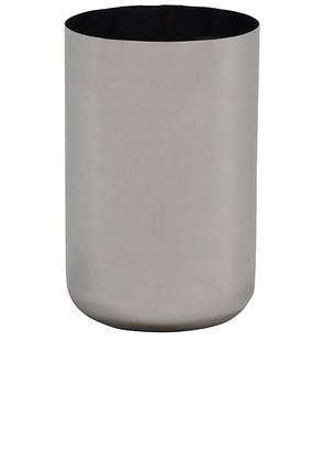 Tina Frey Designs Modern Champagne Cooler in Stainless Steel - Metallic Silver. Size all.