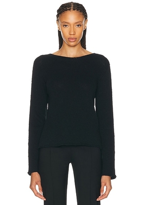 The Row Omiko Top in Black - Black. Size S (also in L).