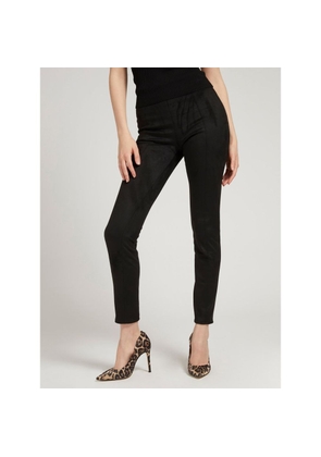 Guess Jeans Black Polyester Leggings - M