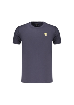Marina Militare Blue Cotton Men's T-Shirt - M