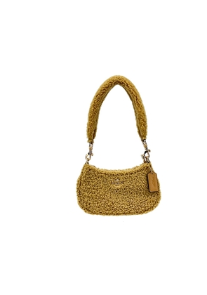COACH Coach Teri Mini Shearling Fur Crossbody Bag