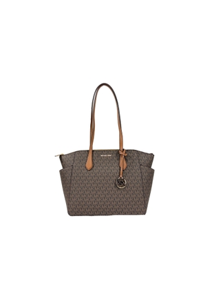Michael Kors Marilyn Medium Signature Tote Bag Purse