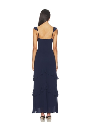 Elodie the Label Zosia Dress in Navy. Size M. Also in S, XL, XS.