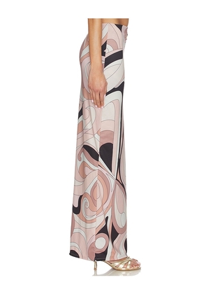 Cin Cin Reverie Halo Maxi Skirt in Blush,Beige. Size XS. Also in S, M, L, XL.